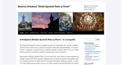 Desktop Screenshot of biserica-petru-si-pavel.net